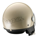 Vespa Langhe Demi-Jet 4.0 Helmet - Beige Avvolgente
