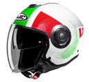HJC i40N Pyle Green/White/Red