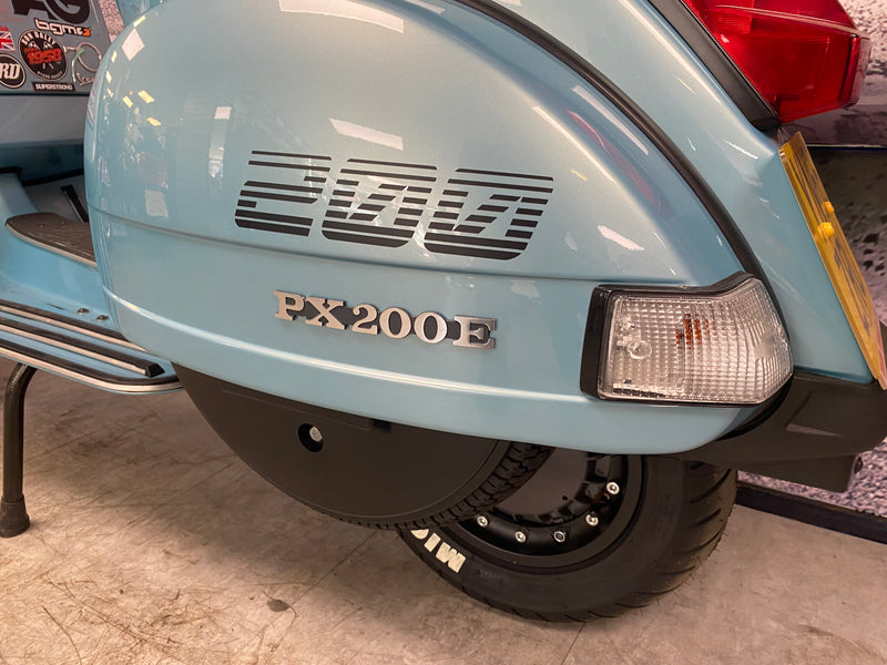 RD Special Edition Vespa PX 200 70th Anniversary Blue