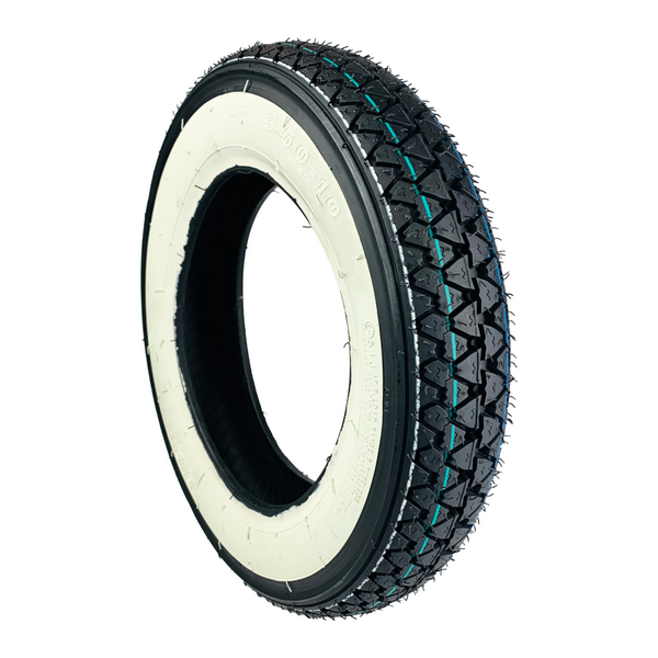 KENDA K333 Whitewall Tyre 3.50x10 51J Reinforced