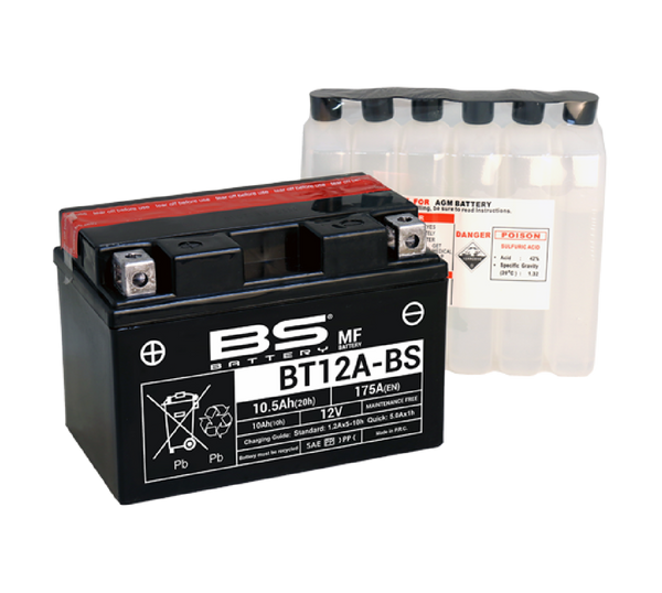 Battery BT12A-BS 12V 10.5Ah (YT12A-BS)