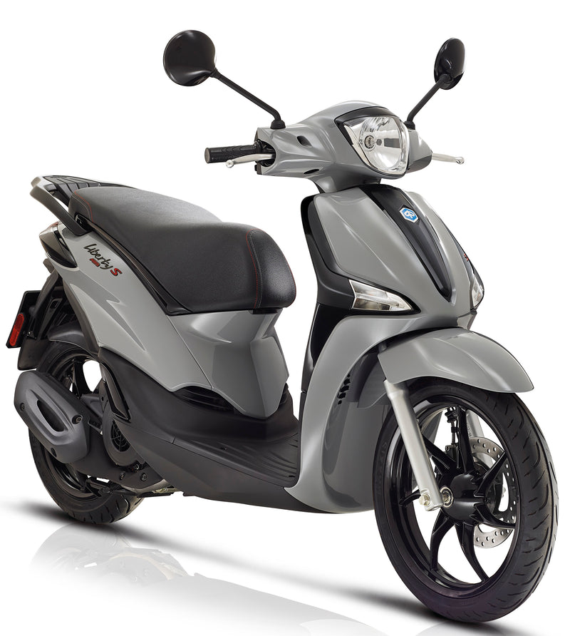 Piaggio Liberty S 125 i-Get E5 - Grigio Materia 2024 - £350 saving Upon Registration